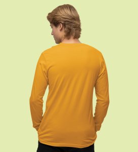 Vacational Santa: Humorously DesignedFull Sleeve T-shirt Yellow Best Gift For Secret Santa