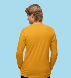 Snowman Talks: Cute DesignerFull Sleeve T-shirt Yellow Best Gift For Boys Girls