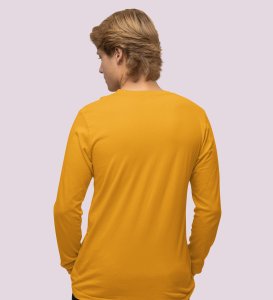 Cranky Little Santa: Funny DesignerFull Sleeve T-shirt Yellow Best Gift For Boys Girls