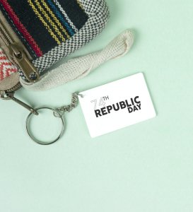 Classic 74th Year( colour) Printed Key-Chain For Gifts