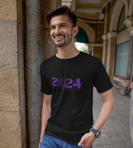 2024 The Best Year  New Year Printed T-shirt For Mens