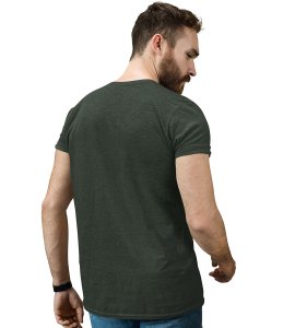 Resolution Green Printed T-shirt For Mens On New Year Theme Best Gift For New Year