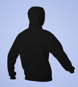 New Year New Duty,  Black Printed Hoodies For Mens On New Year Theme Best Gift For New Year