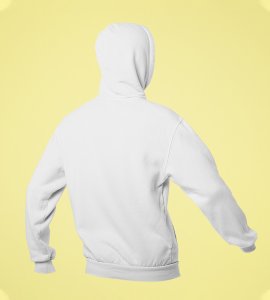 New Year New Duty,  White Printed Hoodies For Mens On New Year Theme Best Gift For New Year