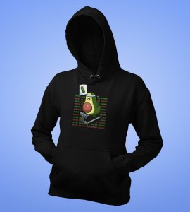 Next Year New Me,  Black Men Printed Hoodies For Mens Boys