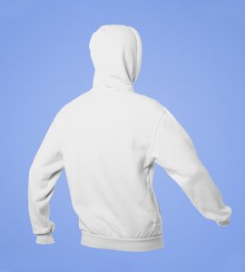 Next Year New Me,  White Men Printed Hoodies For Mens Boys