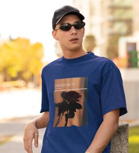 Unresolved by Blue Street Smart Collection: Men's Oversized Tee with Front Graphic