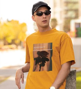Unresolved by Yellow Street Smart Collection: Men's Oversized Tee with Front Graphic