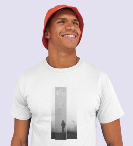 Soltitude, White Bold & Beyond: Front Printed Oversized Tee - Men's Streetwear Upgrade