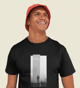 Soltitude, Black Bold & Beyond: Front Printed Oversized Tee - Men's Streetwear Upgrade