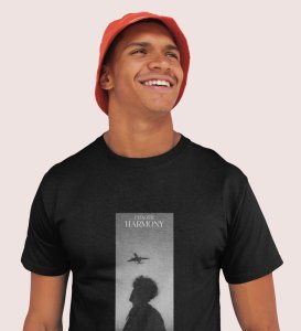 Riotous Peace, Urban Essentials: Elevate Everyday Style with Black Front Graphic Tee