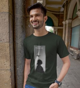 Riotous Peace, Urban Essentials: Elevate Everyday Style with Green Front Graphic Tee