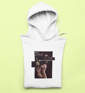 Pride, City Chic: Explore Fashion withWhite Oversized Round Neck Hoodies for Men