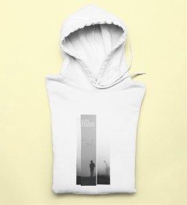 Soltitude,White Bold & Beyond: Front Printed Oversized Hoodie - Men's Streetwear Upgrade
