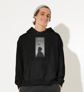 Riotous Peace, Urban Essentials: Elevate Everyday Style withBlack Front Graphic Hoodies