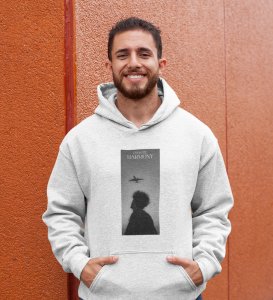 Riotous Peace, Urban Essentials: Elevate Everyday Style withWhite Front Graphic Hoodie