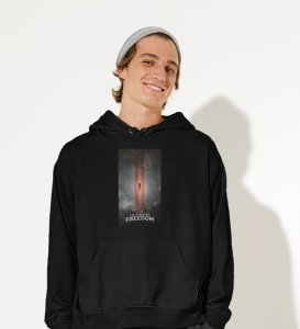 Epitome Freedom,Black Culture Catalyst: Front Graphic Hoodies for Men - Unleash Cool