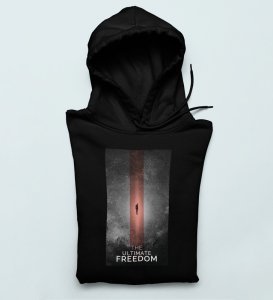 Epitome Freedom,Black Culture Catalyst: Front Graphic Hoodies for Men - Unleash Cool