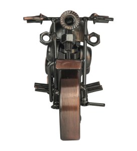 Amazing Unique Stainless Steel Cruiser Crafted Bike, Best For Gifting And Unique Showpiece