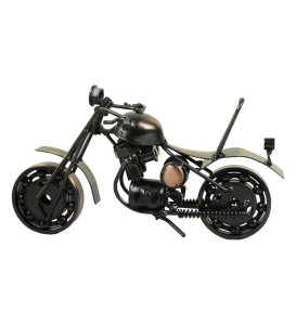 Best Unique Stainless Steel Cruiser Crafted Bike, Best For Gifting And Unique Showpiece