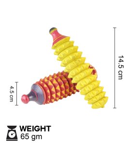 Accupressure & Health Cylinderical Rollers, Wooden Accupressure Product, Set oF 5