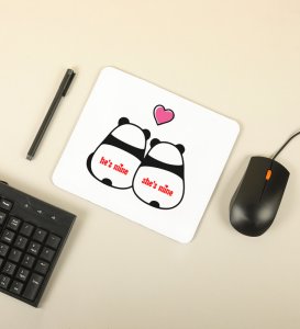 Made For Each Other: Sublimation Printed Mouse Pad, Best Gift For Singles