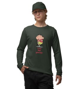 Self-Love : Printed (green) Full Sleeve T-Shirt For Singles
(green) Full Sleeve T-Shirt For Singles With Print
