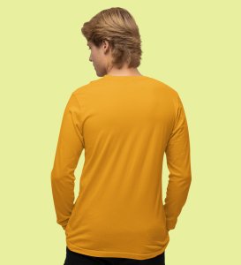 Let's Celebrate Valentine: Printed (yellow) Full Sleeve T-Shirt For Singles