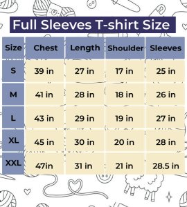 I Love Honey: Printed (blue) Full Sleeve T-Shirt For Singles