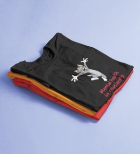 Tom Is Mad In Love: (black) T-Shirt For Singles
