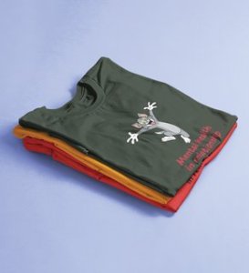 Tom Is Mad In Love: (Green) T-Shirt For Singles