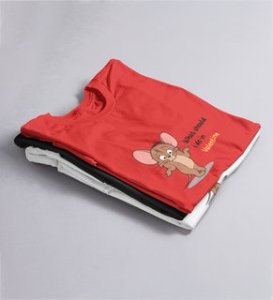 What Should I Do In Valentine: Printed (Red) T-Shirt For Singles