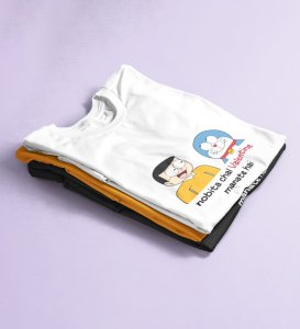 Let's Celebrate Valentine: Printed (white) T-Shirt For Singles