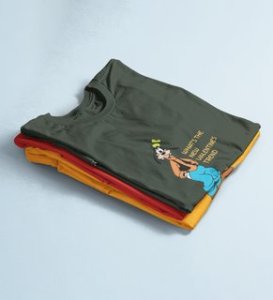 What's New? : Amazingly Printed (Green) T-Shirt For Singles