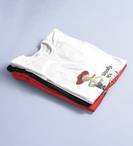 It's Valentine Baby: (white) T-Shirt For Singles
