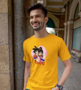 Love Is In Air: Amazingly Printed (yellow) T-Shirt For Singles
