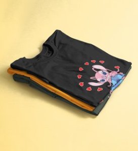 Love Drives You Crazy: (black) T-Shirt For Singles