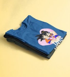 Love Is In Air: Amazingly Printed (Blue) T-Shirt For Singles