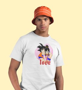 Love Is In Air: Amazingly Printed (white) T-Shirt For Singles