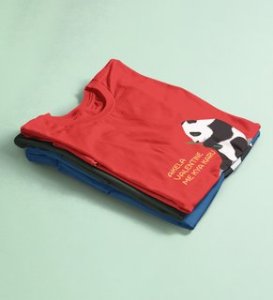 Alone Forever: Sublimation Printed (Red) T-Shirt For Singles