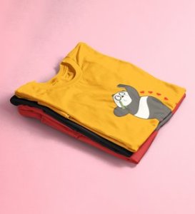 Valentine Is Already Here: Amazingly Printed (yellow) T-Shirt For Singles