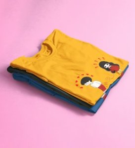 Deep Connection: (yellow) T-Shirt For Singles