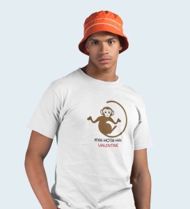 What Do We Do: Amazingly Printed (white) T-Shirt For Singles