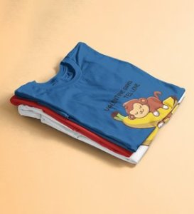 I Love Myself: (Blue) T-Shirt For Singles