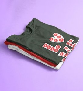 Pure Love: Amazingly Printed (Green) T-Shirt For Singles