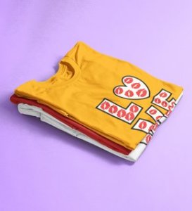 Pure Love: Amazingly Printed (yellow) T-Shirt For Singles
