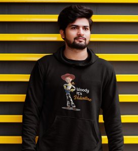 It's Valentine Baby: (black) Hoodies For Singles