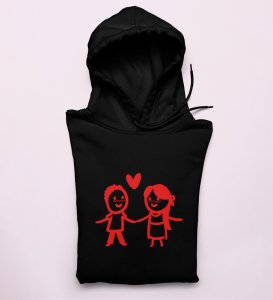 Couples In Love: (black) Hoodies For Singles
