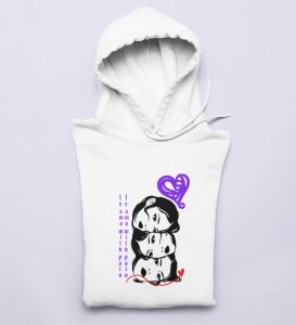 Life With Pain: (white) Hoodies For Singles
