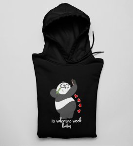 Valentine Is Already Here: Amazing Printed (black) Hoodies For Singles